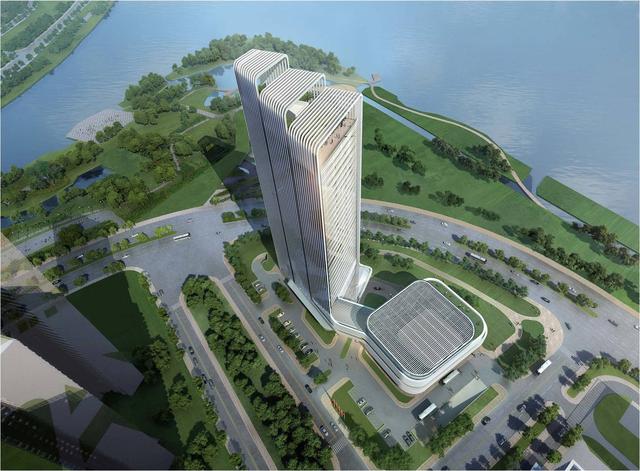 Guangzhou Marriott Hotel Nansha 广州南沙金茂万豪酒店外观图